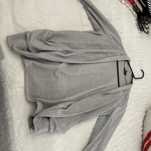 Grey cardigan, fits like a medium #cardigan